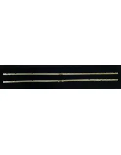 Set barete Samsung 43" - 2 barete laterale x 28 leduri - 3V - 462mm - V8N4-430SM0-R0 - BN96-46053A