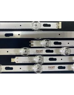 Set barete Samsung 43" - 3 barete x 10 leduri - 5 + 5 leduri- 3V - 805mm - V0T7-430SMA-R0 + V0T7-430SMB-R0