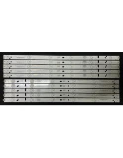 Set barete alte marci 50" - 5 barete x 12 (6 + 6 - paralel) leduri - 3V - 980mm - ZDCX50D12L-ZC21FG-01 + ZDCX50D12R-ZC21FG-01