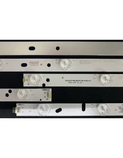 Set barete alte marci 50" - 5 barete x 12 (6 + 6 - paralel) leduri - 3V - 980mm - ZDCX50D12L-ZC21FG-01 + ZDCX50D12R-ZC21FG-01