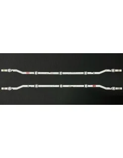 Set barete Samsung 32" - 2 barete x 5 leduri - 3V - curbate - V8DN-320SM0-R1 - V5DN-320SM0-R5 - conector 2 pini