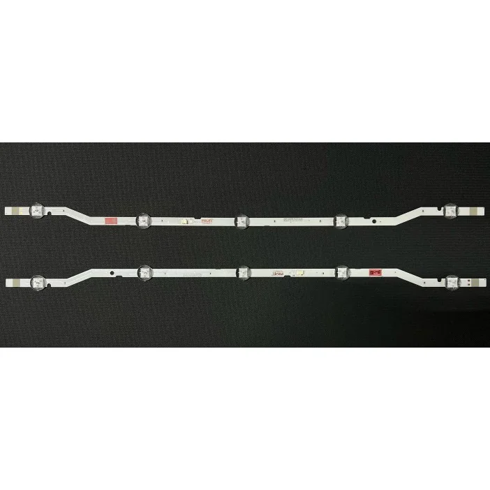 Set barete Samsung 32" - 2 barete x 5 leduri - 3V - curbate - V8DN-320SM0-R1 - V5DN-320SM0-R5 - conector 2 pini