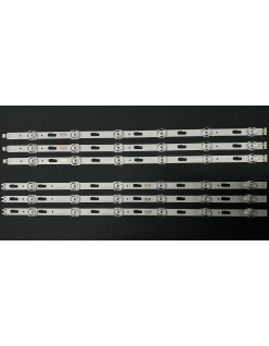 Set barete Samsung 50" - 3 barete x 12 leduri (6 + 6) - 3V - 963mm - V0T7-500SMA-R0 + V0T7-500SMB-R0 - JL.D500C1330-408AL/R-M AR