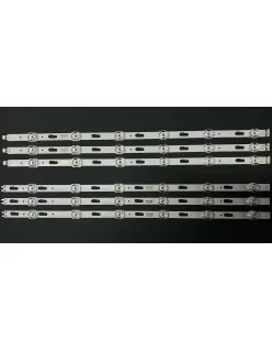 Set barete Samsung 50" - 3 barete x 12 leduri (6 + 6) - 3V - 963mm - V0T7-500SMA-R0 + V0T7-500SMB-R0 - JL.D500C1330-408AL/R-M AR