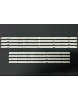 Set barete LG 49" - 4 barete x 9 leduri - 4L + 4R - 4 + 5 leduri - 3V - 443mm + 553mm - NC490DUEAAFX1