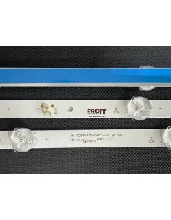 Set barete alte marci 40" - 3 barete x 8 leduri - 6V - 737mm - MS-L1795 V2 - HL-00390A30-0402S-07 A0 - CX39D08-ZC22AG-02E