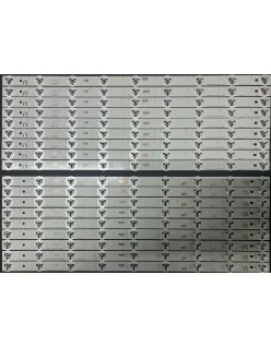 Set barete Panasonic 55" - 18 barete x 9 leduri - 9L + 9R - 3V - 525mm - LG Innotek 55inch Pattern 6.5PI Rev1.0 - LB553 + LB554