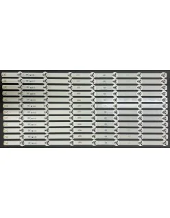 Set barete Panasonic 55" - 12 barete x 7 leduri - 3V - 570mm - 550DLED_SLIM_REV01_20141224