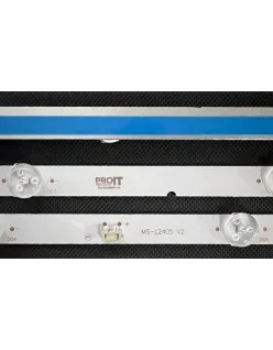 Set barete alte marci 40" - 3 barete x 7 leduri - 3V - 768mm - ShineOn M08-SL40030-0701N-4040A - MS-L2405 V2