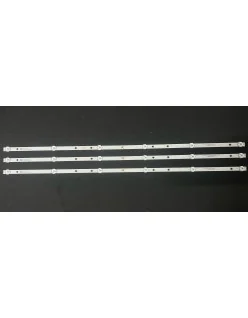 Set barete alte marci 40" - 3 barete x 6 leduri - 3V - 740mm - KJ395D06-ZC22AG-04E