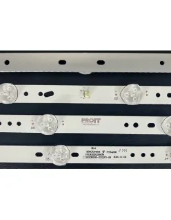 Set barete alte marci 24" - 2 barete x 5 leduri - 3V - 440mm - ZK236D05-ZC21FG-06 - CRH-K243535T020557M