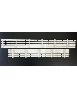 Set barete Philips 50" - 4 barete x 11 leduri (6 + 5) - 3V - 972mm - EVERLIGHT LBM500M1101-ZV-2(HF)(O)