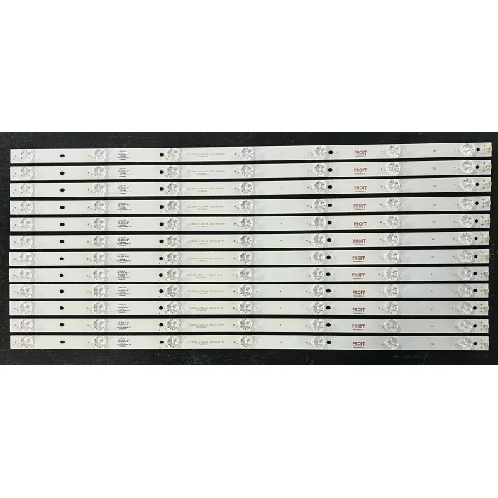 Set barete alte marci 65" - 12 barete x 7 leduri - 6V - 615mm - MS-L1356 V2 - CX65D07-ZC22AG-04