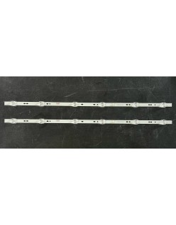 Set barete alte marci 32" - 2 barete x 6 leduri - 3V - 575mm - lupe patrate - JL.D32061330-315GS-M_V01 / 315FS-M_V02