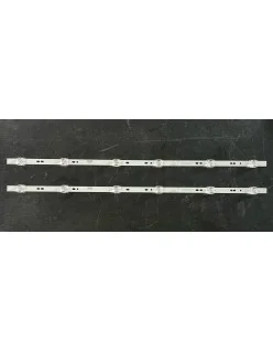 Set barete alte marci 32" - 2 barete x 6 leduri - 3V - 575mm - lupe patrate - JL.D32061330-315GS-M_V01 / 315FS-M_V02