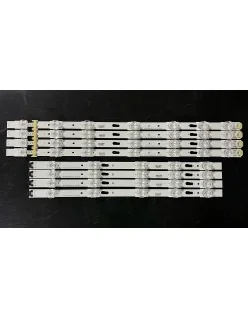 Set barete Samsung 43" - 4 barete x 12 leduri (7 + 5) - 3V - V6DU-430DCA-R2 + V6DU-430DCB-R2