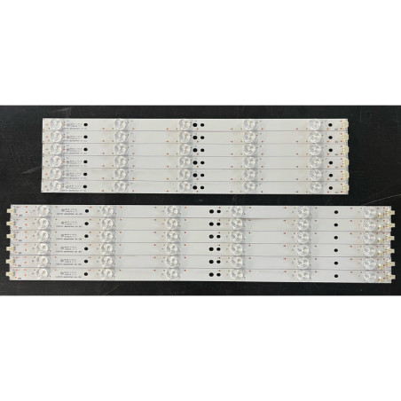 Set barete Philips / Sharp 46" - 6 barete x 11 leduri (6 + 5) - 3V - 928mm - LBM460P0501