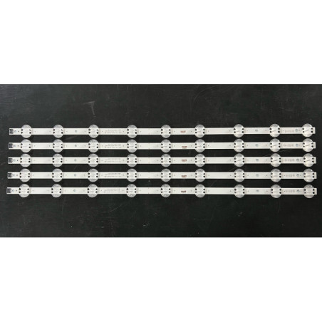Set barete LG 65" - 5 barete x 9 leduri - 6V - 715mm - SSC_Y19_Trident_65UM73