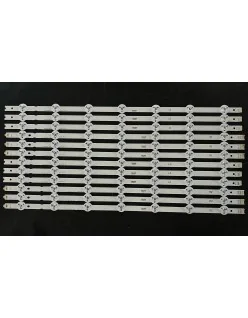 Set barete Philips 55" - 6 barete x 10 leduri (5 + 5) - 3R1+3L1+3R2+3L2 - 3V - 55" V14 DRT Rev0.0