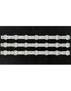 Set barete LG 43" - 3 barete x 7 leduri - 6V - 424mm - BOE LED-Y21-43UP75 - SSC_Trident_43NANO79_S