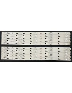 Set barete Sony 55" - 10 barete x 5 leduri - 5L + 5R - 3V - 540mm - SVY550AH0 5LED_L R - LSY550FN01-001