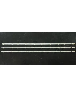 Set barete alte marci 43" - 3 barete - 2A x 10 leduri + 1B x 11 leduri - 3V - 800mm - 17DLB43VER7 - 17DLB43VER14