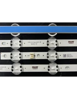 Set barete LG 50" - 4 barete x 7 leduri - 6V - 520mm - SSC_Y19_Trident_50UM73_S