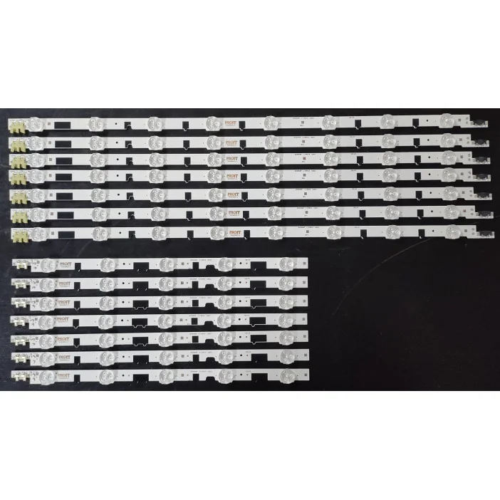 Set barete LED Samsung 40" - 7 barete duble (8 + 5 leduri), 14 bucati, 3V - D2GE-400SCA-R3, D2GE-400SCB-R3