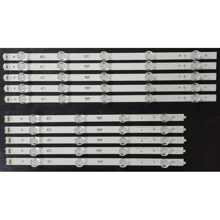 Set barete LED LG 42" - 5 barete x 9 leduri (4+5 leduri),10 bucati 5A+5B