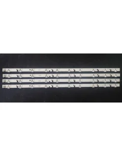 Set barete Samsung 32" - 4 barete x 10 leduri, 3V, 580mm, D1GE-320SC1-R2