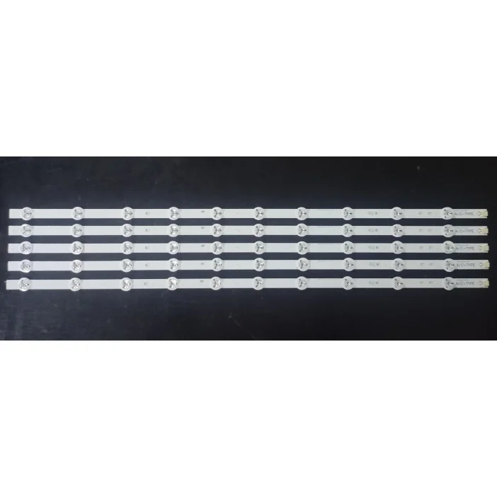 Set barete alte marci 40" - 5 barete x 10 leduri - 3V - 790mm - 400DLED_SLIM_REV01_20150202 A C-Type