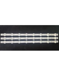 Set barete LG 55" - 3 barete x 8 leduri - 6V - 598mm - LGIT Trident 55UK63 - LG Innotek 55inch 55UK63