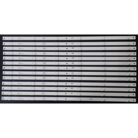 Set barete Sharp 60" - 13 barete x 6 leduri - 3V - 650mm - 12A + 1B - 3P60UK009-A2