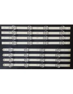 Set barete LG 39" - 4 barete x 8 leduri (4 + 4 leduri) - 4A + 4B - 6V - 39LB