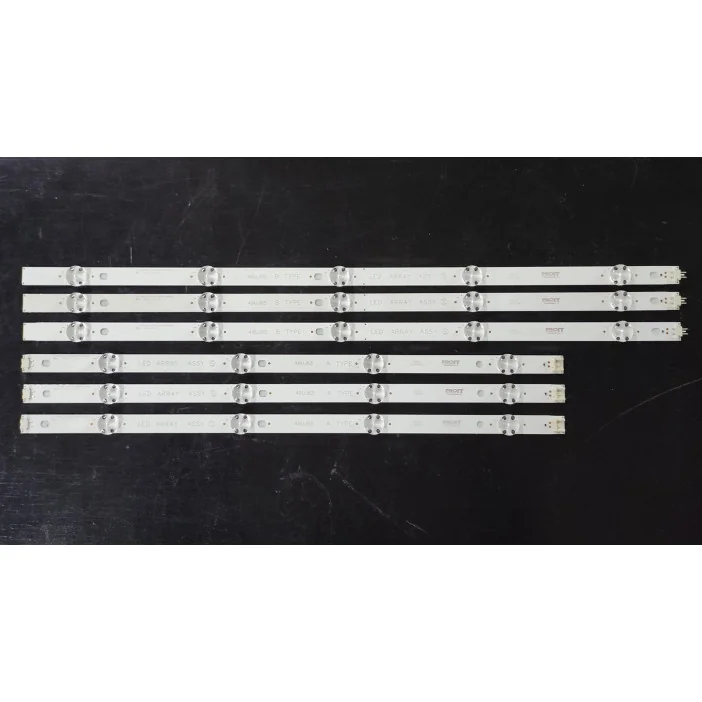 Set barete LG 49" - 3 barete x 9 leduri - 4 + 5 leduri - A + B - 6 barete - 49UJ65 A Type + 49UJ65 B Type