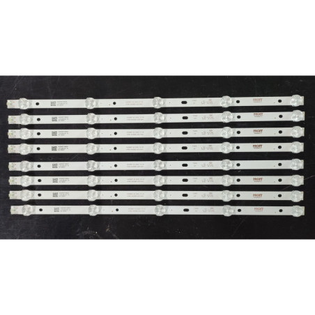 Set barete Philips / TCL / Hisense 42" / 43" - 8 barete x 5 leduri - 3V - 415mm - K420WD7 A3 - K430WDR159036