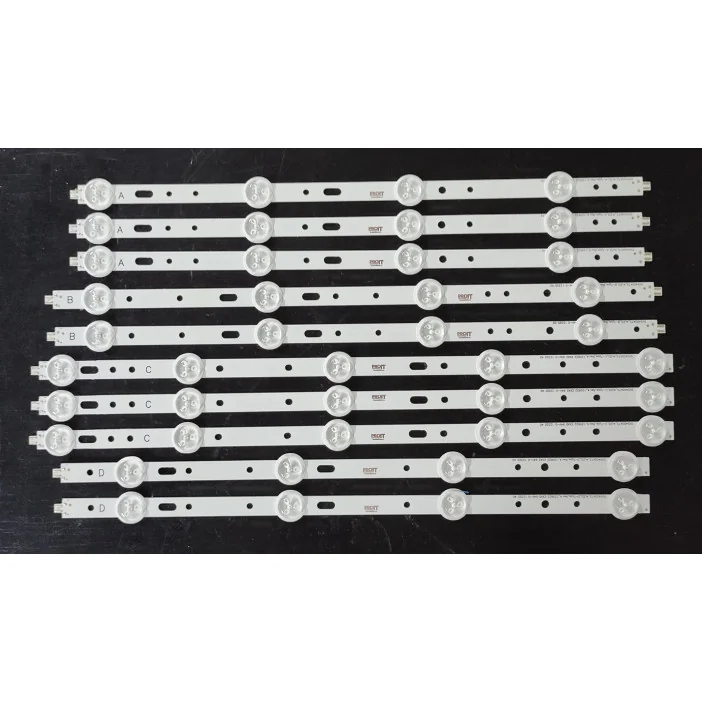 Set barete Vestel / Philips / alte marci 40" - set 10 barete, 3A+2B+3C+2D - 3V - SVS400A73 - SVS400A79