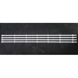 Set barete Vestel / Nei 43" - 4 barete x 7 leduri - 2A+2B - 3v - 805mm - LB43007 - 17DLB43VLXR1