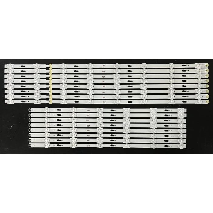 Set barete Samsung 65" - 8 barete x 14 leduri - 3V - 1344mm - V5DU-650DCA-R1 + V5DU-650DCB-R1