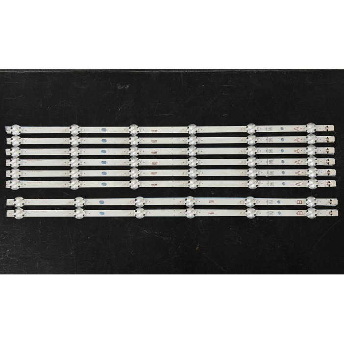 Set barete alte marci / Panasonic 49" - 8 barete x 6 leduri - 6A + 2B - 3V - 520mm - SVV490A69_A B