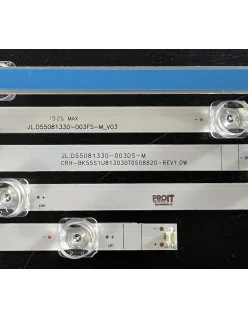 Set barete Hisense 55" - 4 barete x 8 leduri - 3V - 1040mm - CRH-BX55Y1U723030T040806A-REV1.0