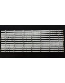 Set barete LG 55" - 6 barete x 14 leduri - 12 barete x 7 leduri - 3V - 1135mm - 3R1+3L1+3R2+3L2