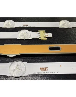 Set barete Samsung 32" - 4 barete x 7 leduri - 3V - 627mm - V5DF-320DC1-R2