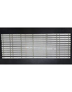 Set barete Philips 65" - 12 barete x 6 leduri - 3V - 675mm - LBM650M0601-HF-4(0)