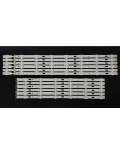 Set barete Samsung 55" - 6 barete x 14 leduri (8 + 6 leduri) - 3V - V5DU-550DCA-R1 + V5DU-550DCB-R1
