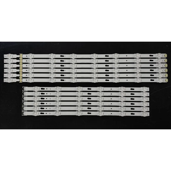 Set barete Samsung 55" - 6 barete x 14 leduri (8 + 6 leduri) - 3V - V5DU-550DCA-R1 + V5DU-550DCB-R1