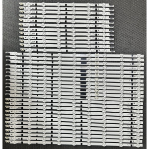 Set barete Samsung 75" - 12 barete x 24 leduri (9+6+9 ) - 3V - 605/415mm - D2GE-750SCA-R3