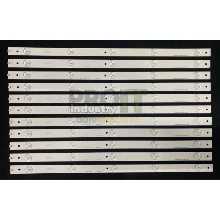 Set barete LED alte marci 50" - 11 barete x 5 leduri - 3V - 490mm