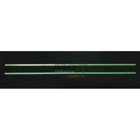 Set barete LED LG 65" - doua barete edge - 2 barete laterale x 68 leduri - 3V - 711mm