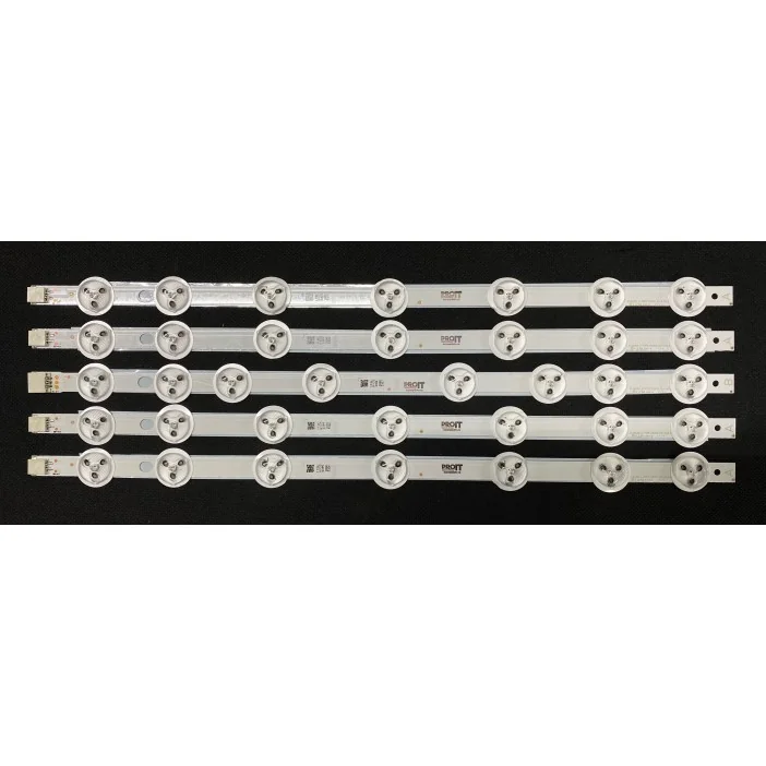 Set barete Panasonic / alte marci 39" - 5 barete - 4A x 7 leduri + 1B x 8 leduri - 3V - 355mm